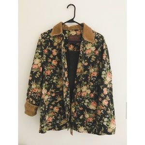 Vintage Ralph Lauren/Lauren Jeans Co Corduroy Floral Jacket
